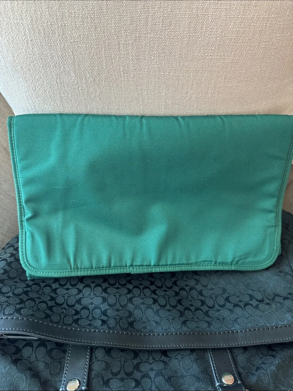 Coach Diaper Bag 🖤💚 - Picture 6 of 6